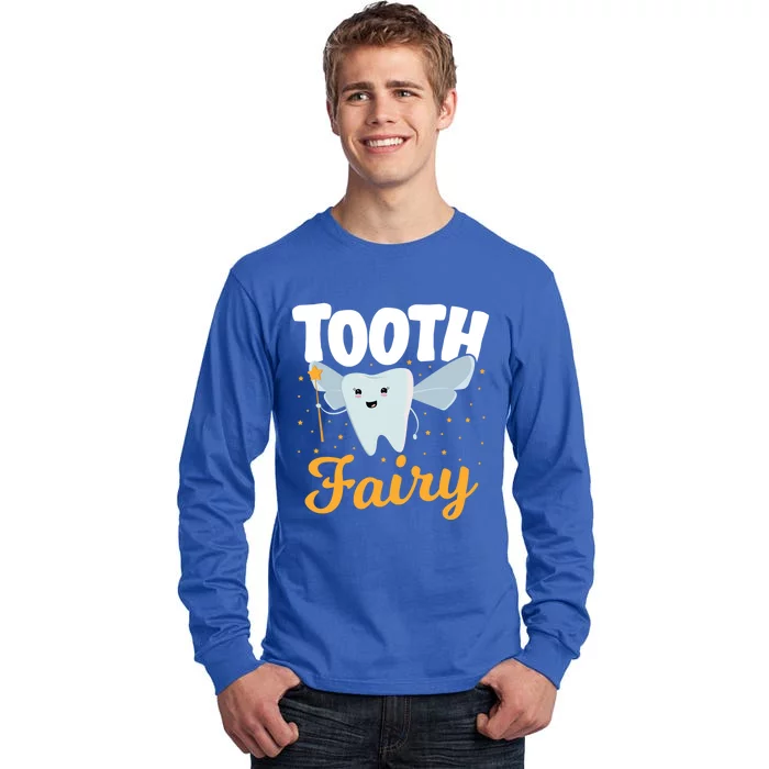 Tooth Fairy Dentist Dental Tooth Fairy Gift Tall Long Sleeve T-Shirt