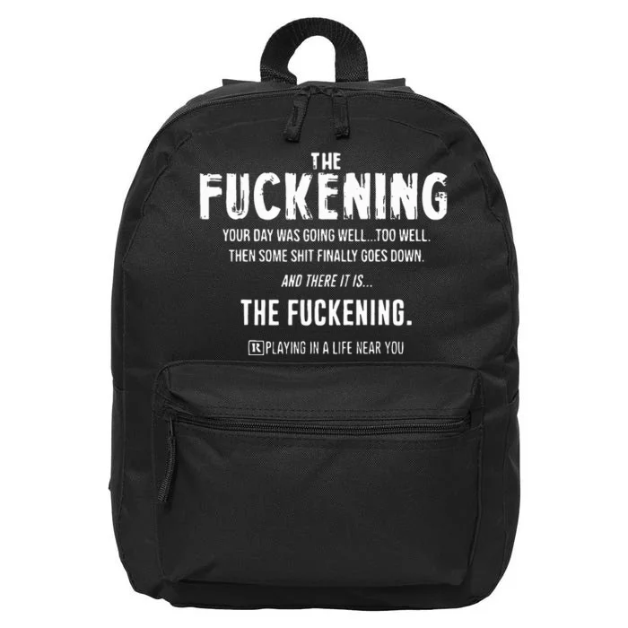 The Fuckening Definition 16 in Basic Backpack