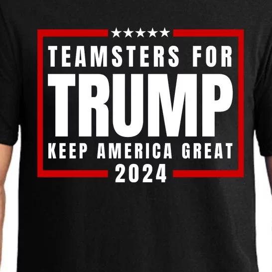 Teamsters For Donald Trump Pajama Set