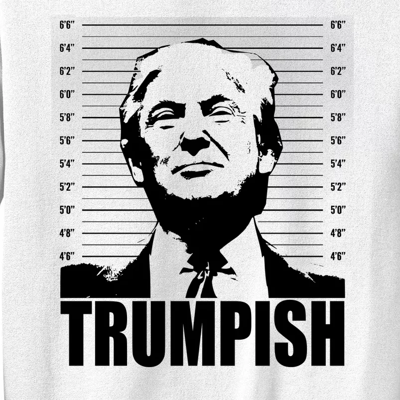 Trumpish Funny Donald Trump Mugshot Sweatshirt