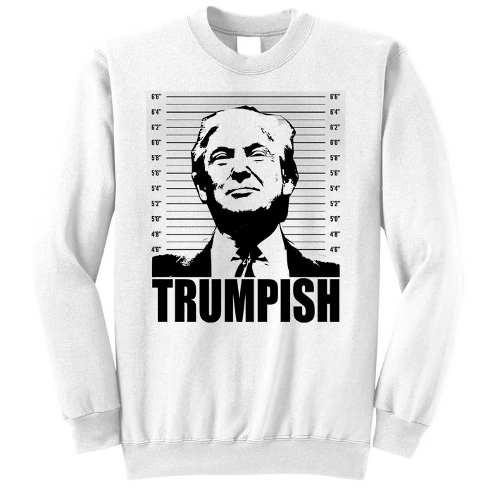 Trumpish Funny Donald Trump Mugshot Sweatshirt