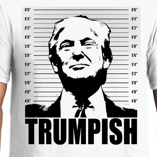 Trumpish Funny Donald Trump Mugshot Pajama Set