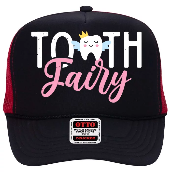 Tooth Fairy | Dentist High Crown Mesh Trucker Hat