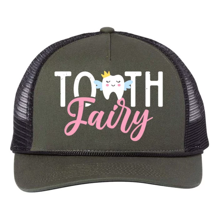 Tooth Fairy | Dentist Retro Rope Trucker Hat Cap