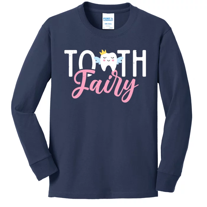 Tooth Fairy | Dentist Kids Long Sleeve Shirt