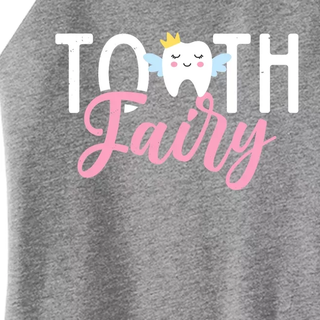 Tooth Fairy | Dentist Women’s Perfect Tri Rocker Tank