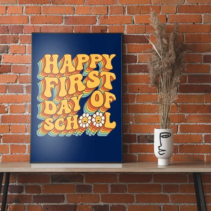 Teacher First Day School Back To School PreK Kindergarten Poster