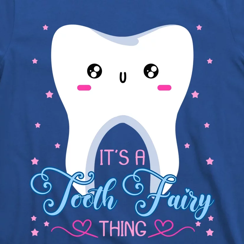 Tooth Fairy Dentists Dental Hygienist Oral Hygiene Gift T-Shirt