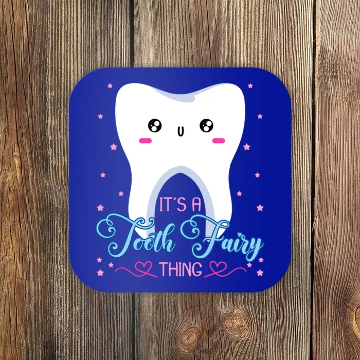 Tooth Fairy Dentists Dental Hygienist Oral Hygiene Gift Coaster