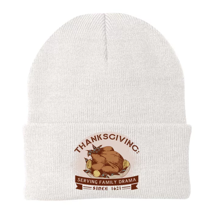 Thanksgiving Family Drama Funny Knit Cap Winter Beanie