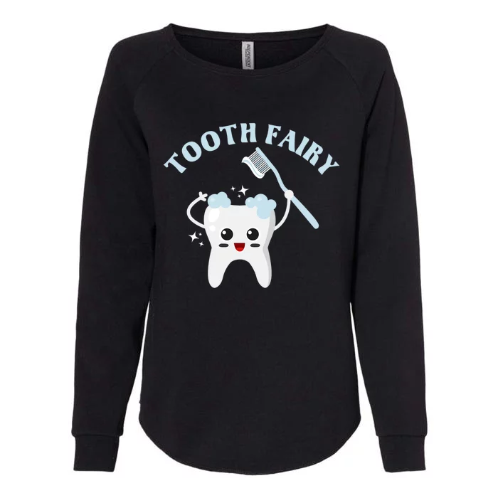 Tooth Fairy Dentist Teeth Dental Cute Halloween Meaningful Gift Womens California Wash Sweatshirt