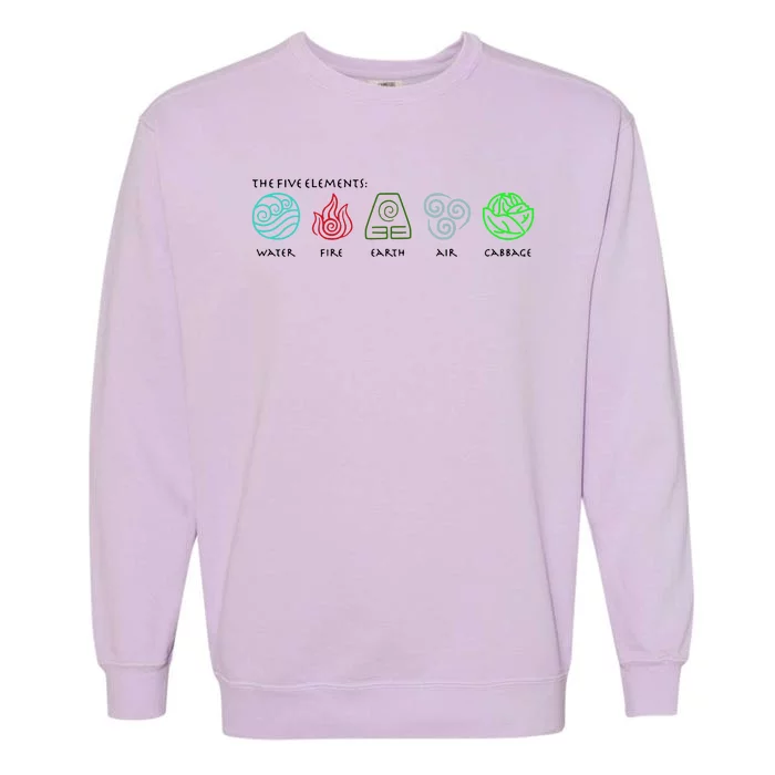 The Five Elements Avatar Garment-Dyed Sweatshirt