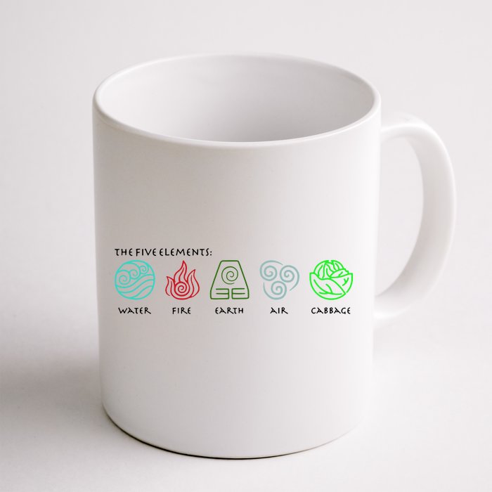 The Five Elements Avatar Front & Back Coffee Mug