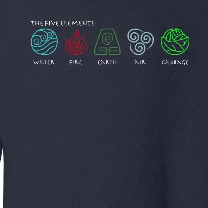 The Five Elements Toddler Sweatshirt