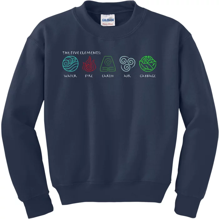 The Five Elements Kids Sweatshirt