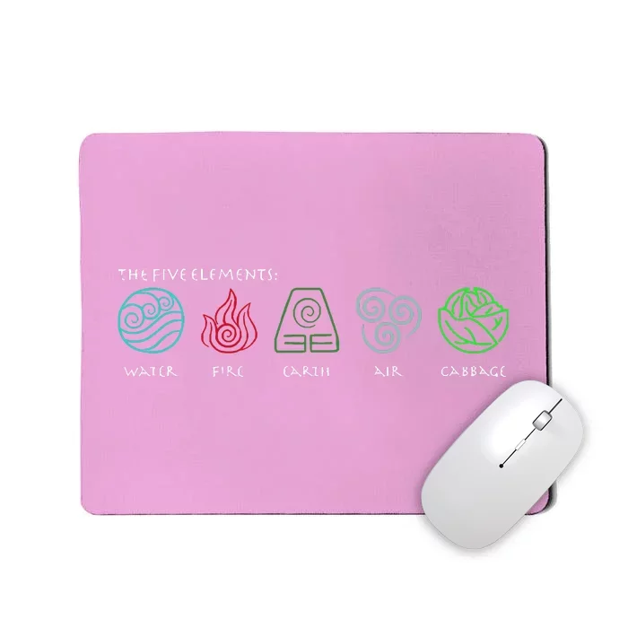 The Five Elements Mousepad