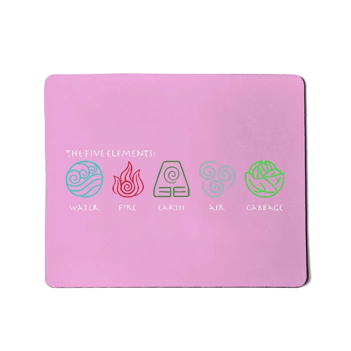 The Five Elements Mousepad