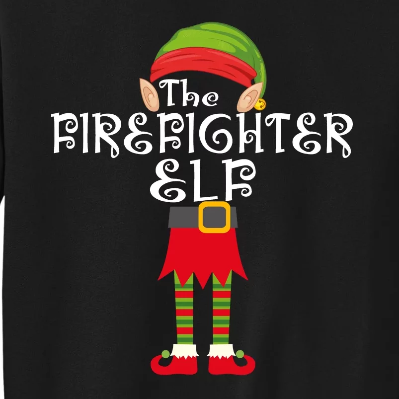 The Firefighter Elf Tall Sweatshirt