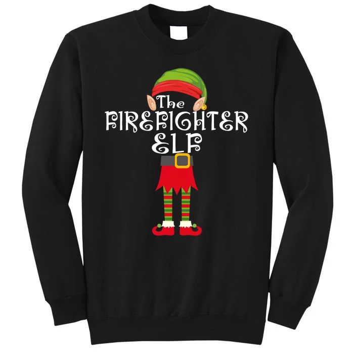 The Firefighter Elf Tall Sweatshirt