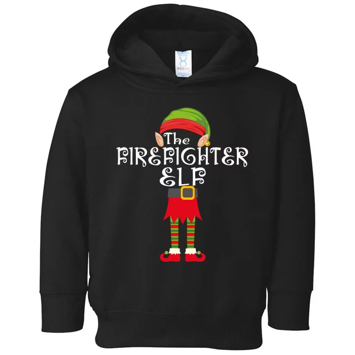 The Firefighter Elf Toddler Hoodie