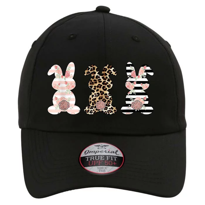 Trio Floral Easter Bunny Cute The Original Performance Cap