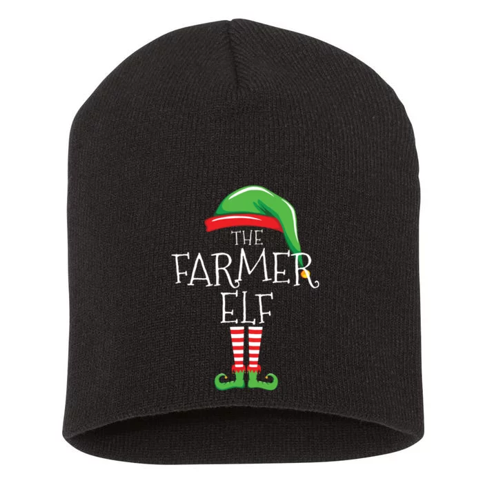 The Farmer Elf Christmas Family Matching Women Short Acrylic Beanie