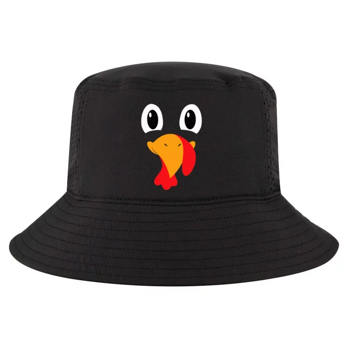 Turkey Face Funny Halloween Thanksgiving Cool Comfort Performance Bucket Hat