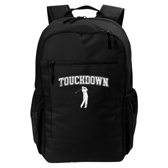 Touchdown Funny Football Golf Sports Daily Commute Backpack