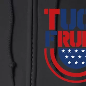 Tuck Frump Funny Anti Trump Full Zip Hoodie