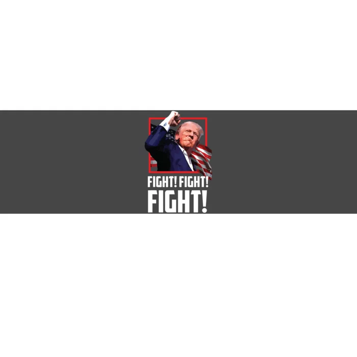 Trump Fist Fight Fight Fight Bumper Sticker