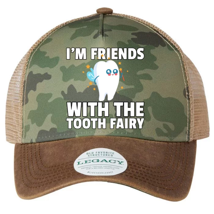 Tooth Fairy First Teeth Gift Legacy Tie Dye Trucker Hat