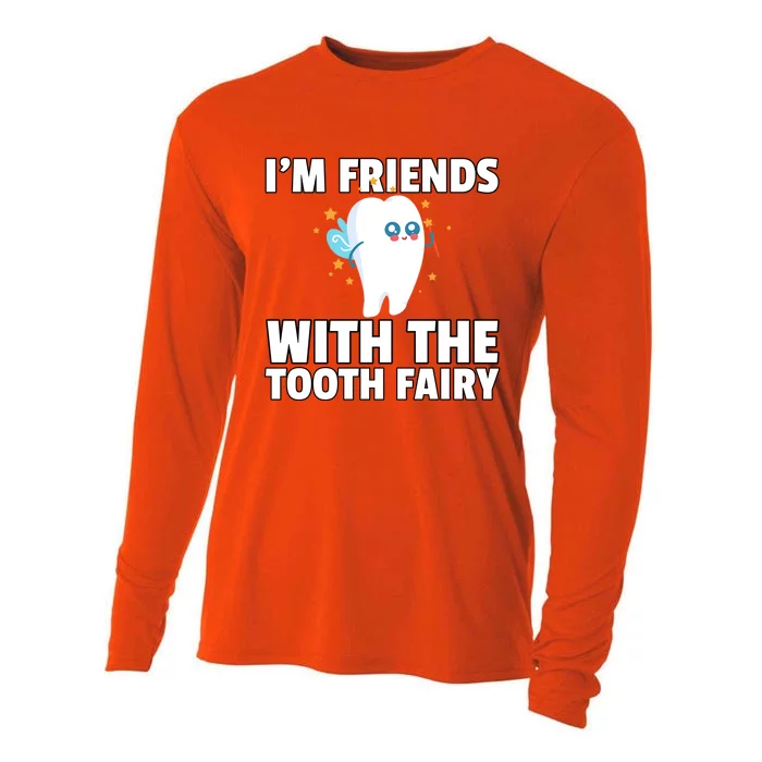 Tooth Fairy First Teeth Gift Cooling Performance Long Sleeve Crew