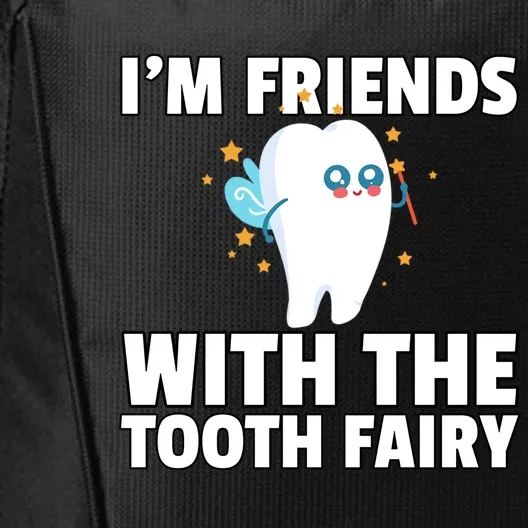 Tooth Fairy First Teeth Gift City Backpack