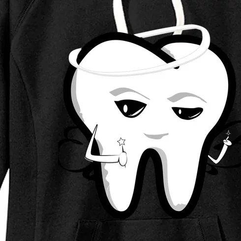 Tooth Fairy Funny Gift Women's Fleece Hoodie