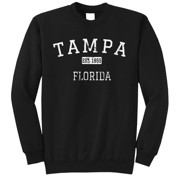 Tampa Florida FL Vintage Tall Sweatshirt