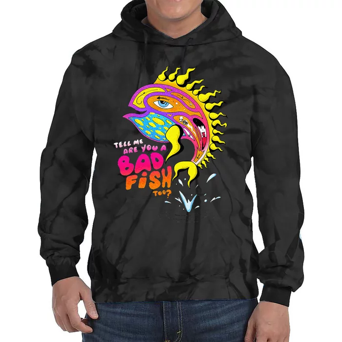 THAT FRIDAY FEELING Women Cute Night And Or Day Sleepwear Tie Dye Hoodie