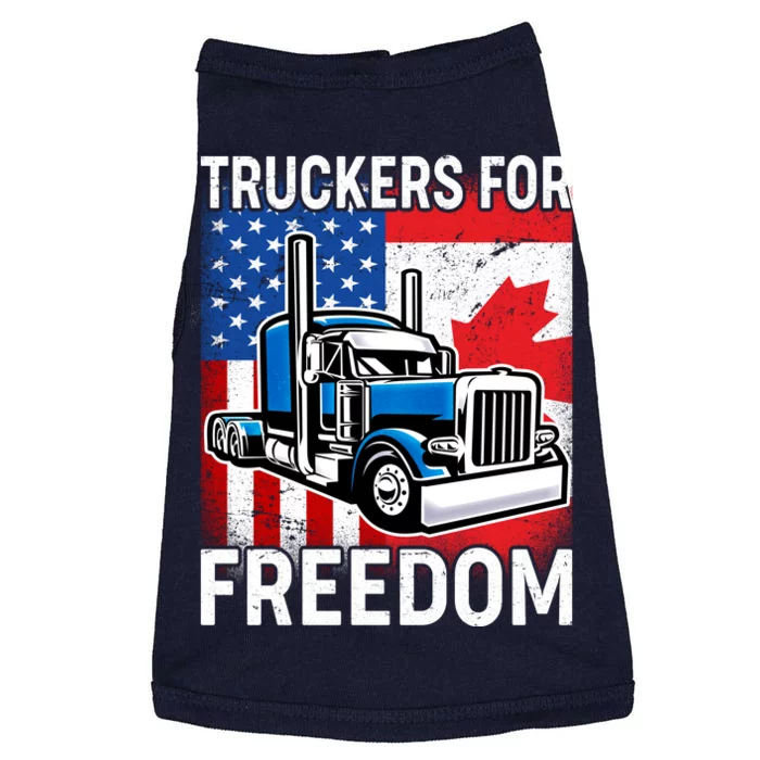 Truckers For Freedom USA Canada Freedom Convoy Doggie Tank