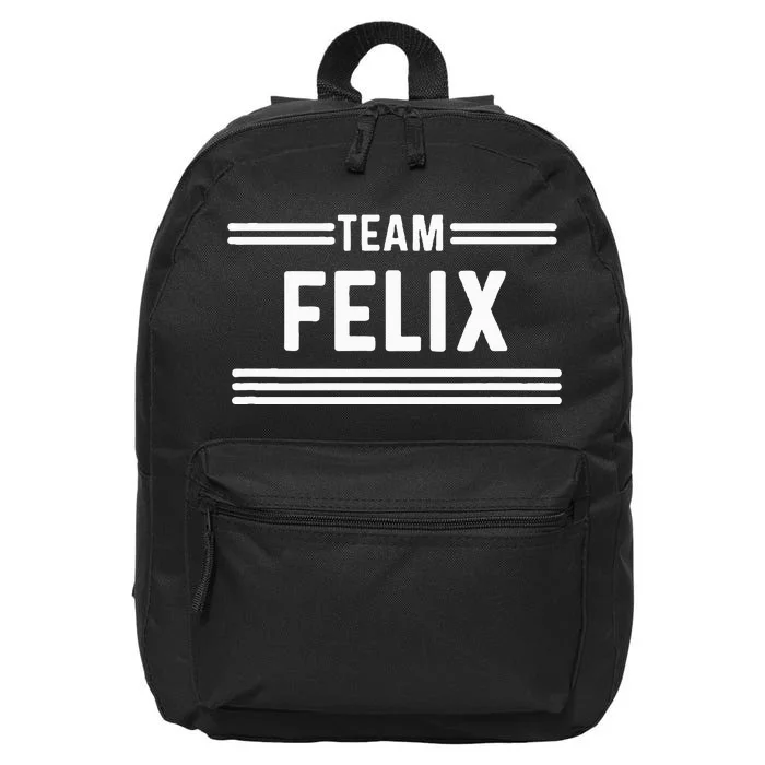 Team Felix Family Name 16 in Basic Backpack