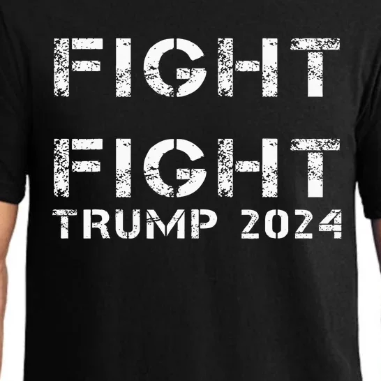 Trump Fight Fight 2024 Pajama Set