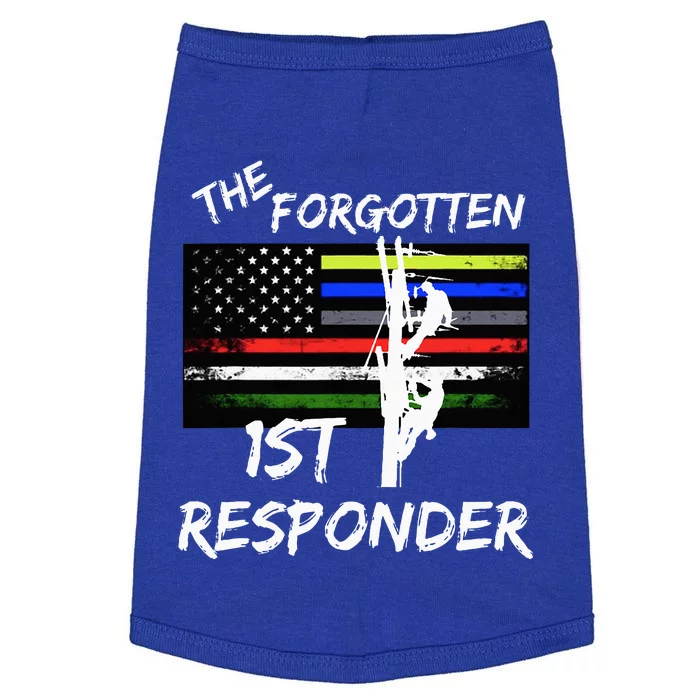 The Forgotten First Responder Tribute To Electrical Lineman Doggie Tank