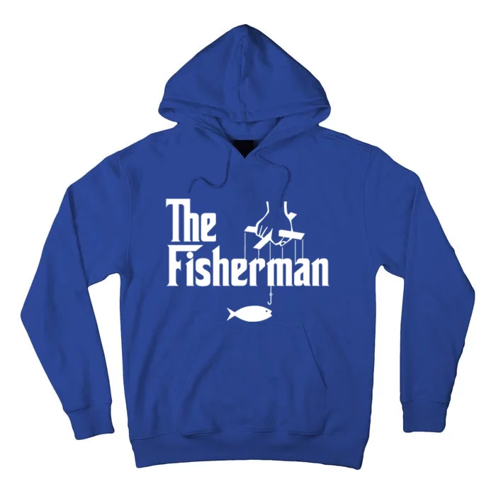 The Fisherman Funny Fishing Tall Hoodie