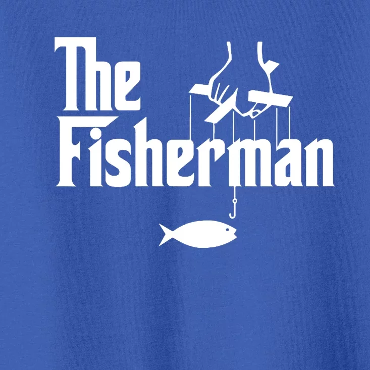 The Fisherman Funny Fishing Toddler T-Shirt