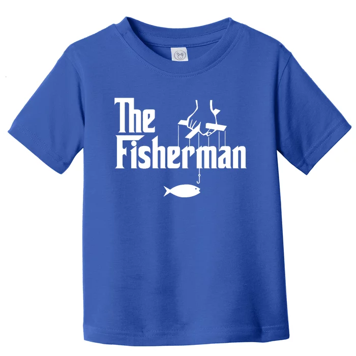 The Fisherman Funny Fishing Toddler T-Shirt