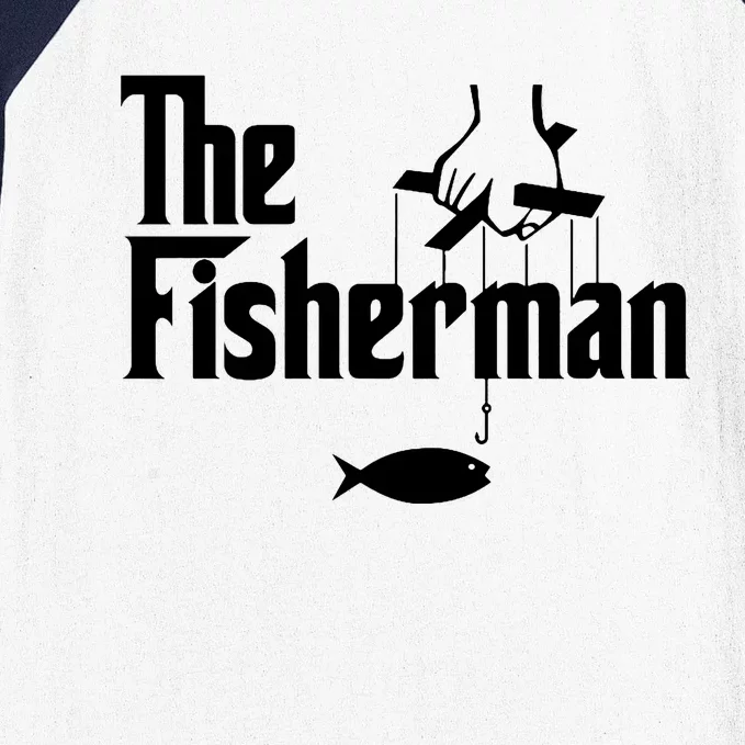 The Fisherman Funny Fishing Baseball Sleeve Shirt