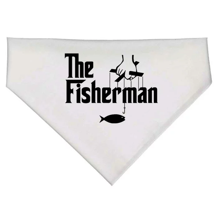 The Fisherman Funny Fishing USA-Made Doggie Bandana