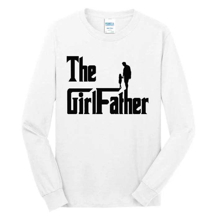 The Father Funny Dad Daddy Daughter Fathers Day Premium Tall Long Sleeve T-Shirt