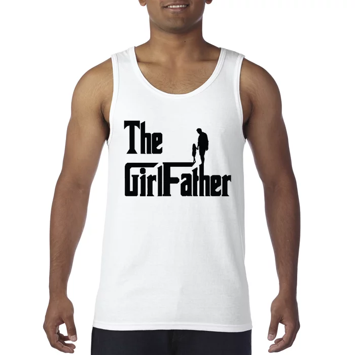 The Father Funny Dad Daddy Daughter Fathers Day Premium Tank Top