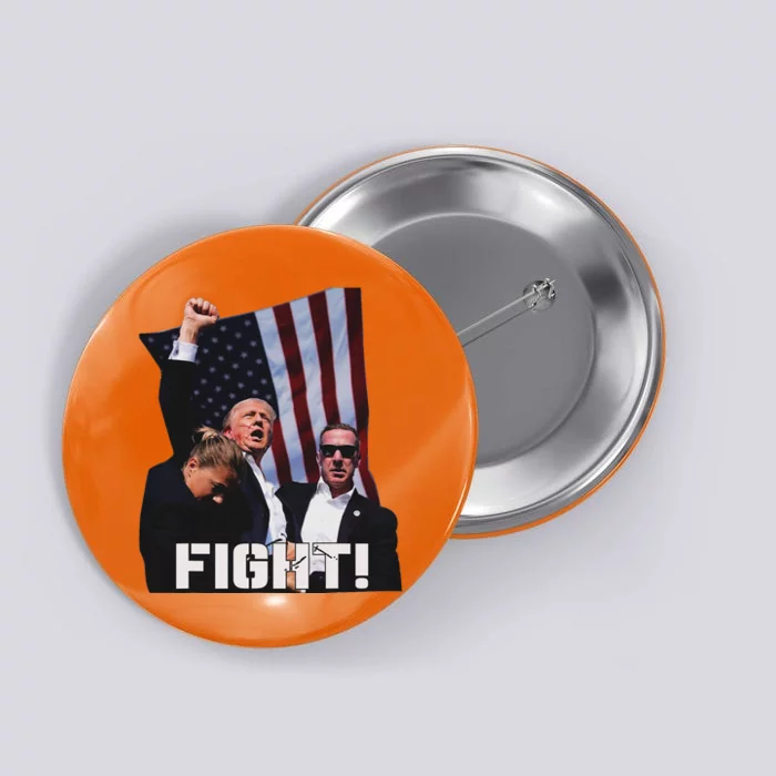 Trump Fighting For Supporters And Americans Button