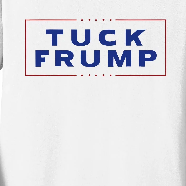 Tuck Frump Funny Anti Trump Kids Long Sleeve Shirt