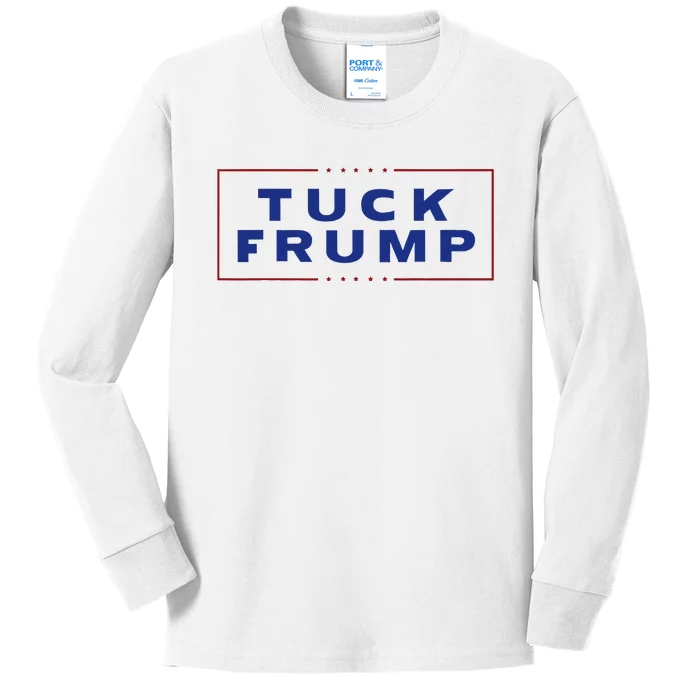 Tuck Frump Funny Anti Trump Kids Long Sleeve Shirt